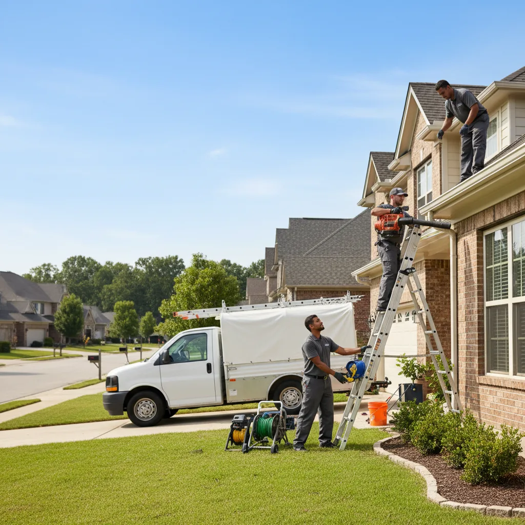 Home Gutter Service in Goodwine, IL near me